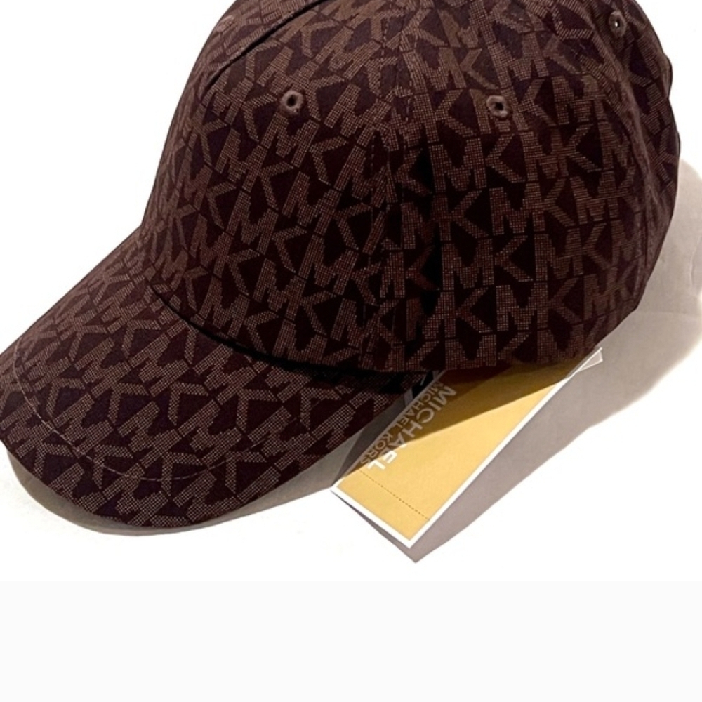 Michael Kors Brown Logo Cap